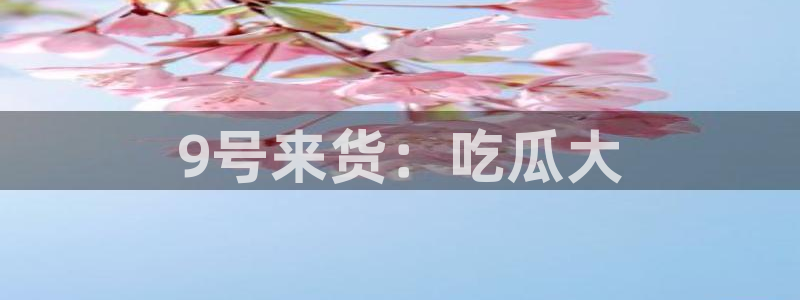 51全网更新最快最全的吃瓜网:9号来货:吃瓜大